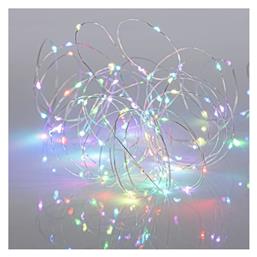 100 Λαμπάκια LED 10μ. RGB σε Σειρά - Eurolamp