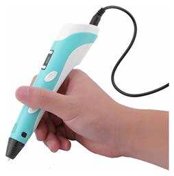 3D Pen Μπλε για Παιδιά 14+ Ετών