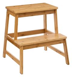 MOD Premium Series Bamboo Σκαλοσκαμπό Ξύλινο 2 Σκαλιών 47cm 5Five