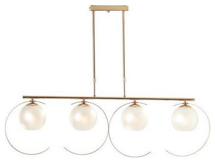 Iparelle Κρεμαστό Φωτιστικό Μπρούτζινο 120εκ. Aca