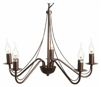 Palmyra Πολυέλαιος Ø52cm με Κεράκια Aca