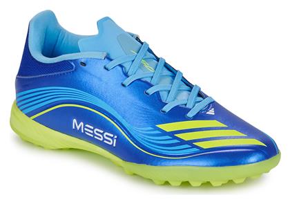 adidas F50 Messi League Ποδοσφαιρικά Παπούτσια με Σχάρα TF Μπλε - Adidas