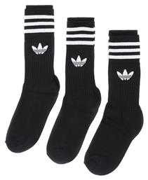 adidas Originals Αθλητικές Κάλτσες Μαύρες 3 Ζεύγη - Adidas