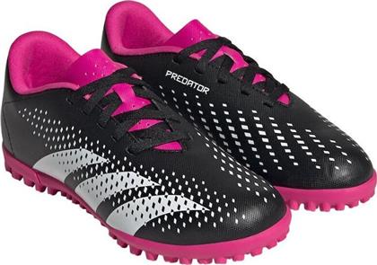 Adidas Παιδικά Ποδοσφαιρικά Παπούτσια Predator Accuracy4 TF με Τάπες Core Black / Cloud White / Team Shock Pink 2