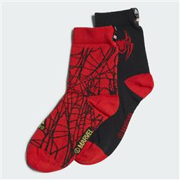 Adidas Παιδικές Κάλτσες Μακριές x Marvel's Κόκκινες 2 Ζευγάρια
