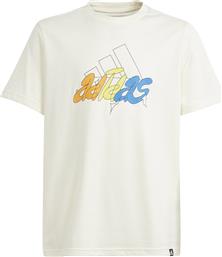 Adidas Παιδικό T-shirt Μπεζ