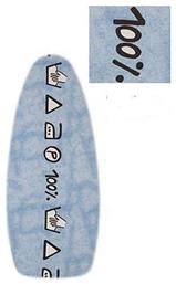 Σιδερόπανο με Λάστιχο Μπλε 140x60cm Afer