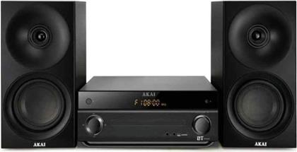 Akai Ηχοσύστημα 2.0 AM-301 40W με CD Player και Bluetooth Μαύρο
