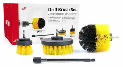 02592 Βούρτσα Δραπανοκατσάβιδου 4τμχ Σετ 4τμχ AMiO