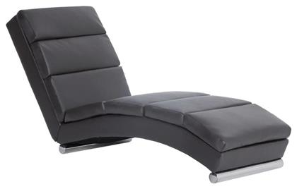 Ανάκλιντρο από Συνθετικό Δέρμα Γκρι Μ155xΠ51xΥ71εκ. vidaXL