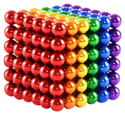 Fidget Μαγνητικές Μπίλιες για Διακόσμηση Γραφείου 216τμχ (Διάφορα Σχέδια) Andowl