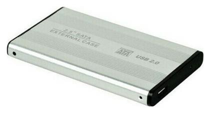 QY-S300 Θήκη για Σκληρό Δίσκο 2.5'' SATA III με σύνδεση USB 3.0 σε Ασημί χρώμα Andowl