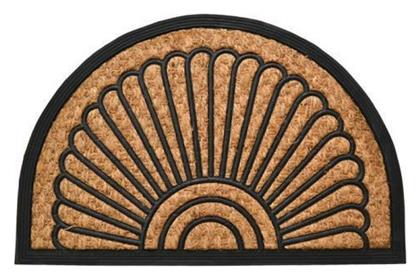 Πατάκι Εισόδου Ημικυκλικό από Κοκοφοίνικα 60x40εκ. Ankor