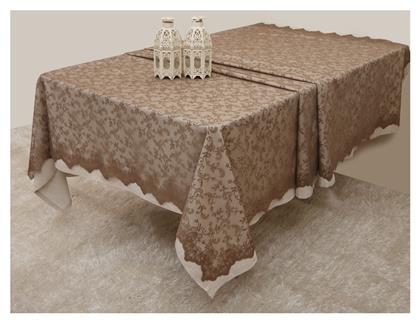 Τραπεζομάντηλο Σετ 2τμχ x 2331 Beige Anna Riska