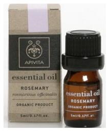 Essential Oil Rosemary Βιολογικό Αιθέριο Έλαιο Δενδρολίβανο 5ml Apivita