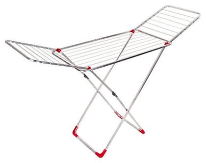 Ποσειδώνας Πτυσσόμενη Απλώστρα Δαπέδου από Αλουμίνιο με Μήκος Απλώματος 20m Aplostrak