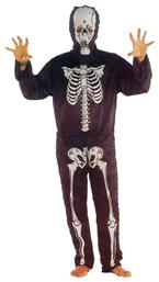Αποκριάτικη Ανδρική Στολή Skeleton - Clown Republic
