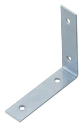 Γωνία Ραφιού από Αλουμίνιο σε Ασημί Χρώμα 75x75mm 04010341 ArteLibre