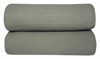 Waffle Κουβέρτα Πικέ Υπέρδιπλη 230x245εκ. Καφέ Astron Italy