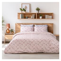 Σετ Υπέρδιπλο 220x240εκ. 12189 Σομόν 3τμχ Beauty Home