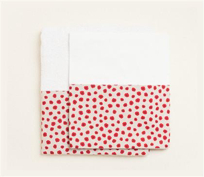 Σετ Βαπτιστικά Λαδόπανα Κόκκινα Beauty Home