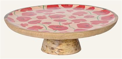 Τουρτιέρα Ξύλινη Πολύχρωμη 27.5x9.5εκ. Beauty Home