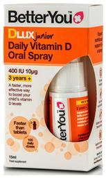 D400 Junior Βιταμίνη 400iu 10mg Μέντα 15ml BetterYou