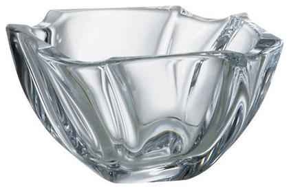 Neptune Διακοσμητικό Μπωλ Κρυστάλλινο Διάφανο 19x19x9.5cm Bohemia