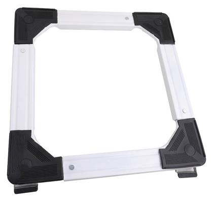 BWB5000 026983 Ρυθμιζόμενη Βάση Πλυντηρίου/Κουζίνας/Ψυγείου από Μέταλλο με Ρόδες 46x67εκ. Bormann