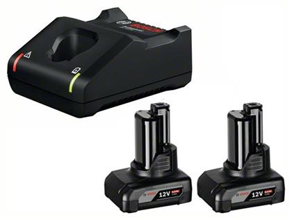 Σετ 2 Μπαταριών Εργαλείου Λιθίου 12V με Φορτιστή GAL 12V-40 Bosch