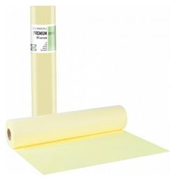 Εξεταστικό Ρολό Χάρτινο Πλαστικοποιημένο Premium Standard 50εκ. x 50μ. Κίτρινο Bournas Medicals