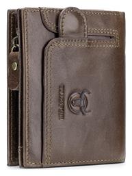 QB037 Δερμάτινο Ανδρικό Πορτοφόλι με RFID Bull Captain