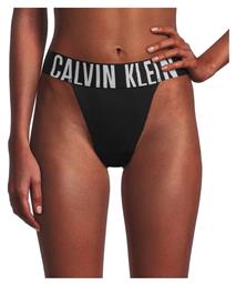 High Leg Γυναικείο String Black Calvin Klein
