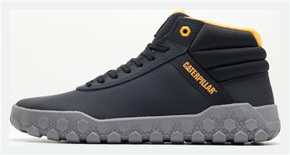 Δερμάτινα Μαύρα Ανδρικά Μποτάκια CAT