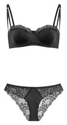 Δαντελένιο Σετ Εσωρούχων με Slip Celestino