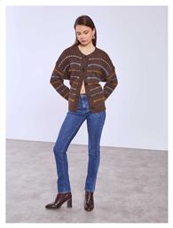 Γυναικείο Τζιν Skinny Ψηλόμεσο Slim Fit Μπλε Celestino