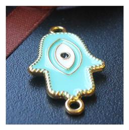 Μεταλλικό Κρεμαστό Μοτίφ για Κόσμημα σε Σχήμα Μάτι Chengxin