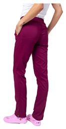 WWWE105 Γυναικείο Ιατρικό Παντελόνι Μπορντό Cherokee