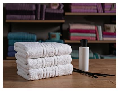 Ξενοδοχειακή Πετσέτα Μπάνιου Λευκή Μαίανδρος Cozy Cotton