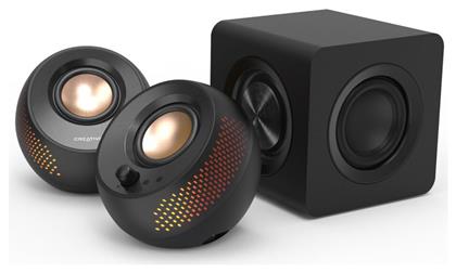 Pebble X Plus 2.1 με Ισχύ 30W σε Μαύρο Χρώμα Creative