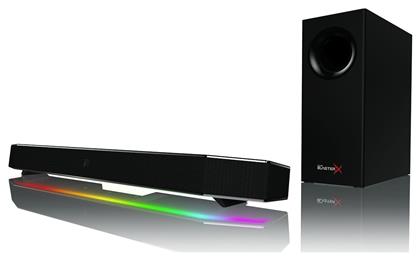 Sound BlasterX Katana 2.1 με Ισχύ 75W σε Μαύρο Χρώμα Creative