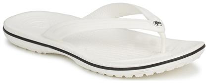 Crocband Flip Flops σε Λευκό Χρώμα Crocs