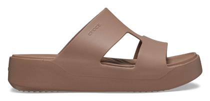 Γυναικεία Σανδάλια σε Καφέ Χρώμα Crocs