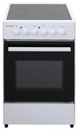 Ελεύθερη με Κεραμικές Εστίες Crown