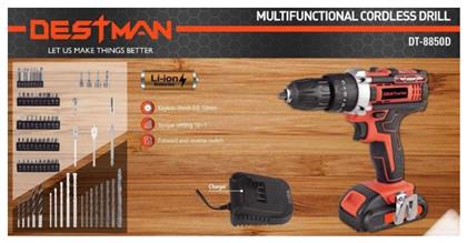 Destman DT-8850D Κρουστικό Δραπανοκατσάβιδο 20V 1x1.5Ah
