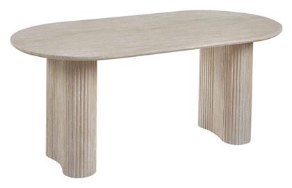 Diaz Τραπέζι Τραπεζαρίας Μdf Απόχρωση Natural Stone 180x90x76cm - Woodwell