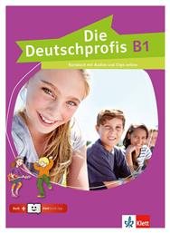 Die Deutschprofis B1 Kursbuch Hybride Ausgabe + Book-app Klett