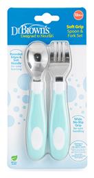 Dr. Brown's Βρεφικό Σετ με Πιρούνι από Μέταλλο για 12+ μηνών 2τμχ - Dr Browns