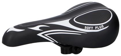 Σέλα Ποδηλάτου Μαύρη με Gel Dunlop