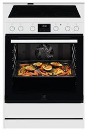 Ελεύθερη με Κεραμικές Εστίες Λευκή LKR64022MW Electrolux